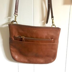 Leather satchel from Fossil